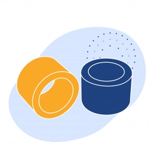 Втулка бронзовая 93 мм БРК1Н3