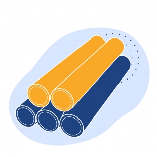 Труба нержавеющая хромированная 140х9 мм 08Х20Н14С2 ГОСТ 9941-81