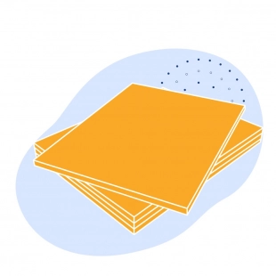 Текстолит листовой электротехнический 14 мм Б ГОСТ 2910-74