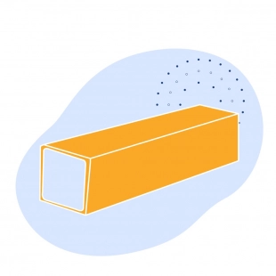 Труба стальная профильная квадратная 55х55х3 мм ст20 ГОСТ 32931-2015