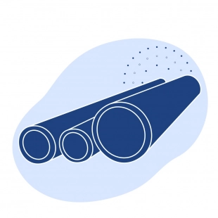 Труба нержавеющая электросварная 1420х24 мм 12Х18Н10Т ГОСТ 10704-91