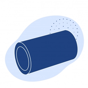 Полиэтиленовая газовая труба 400х19.1 мм SDR 21 ПЭ 100 черная