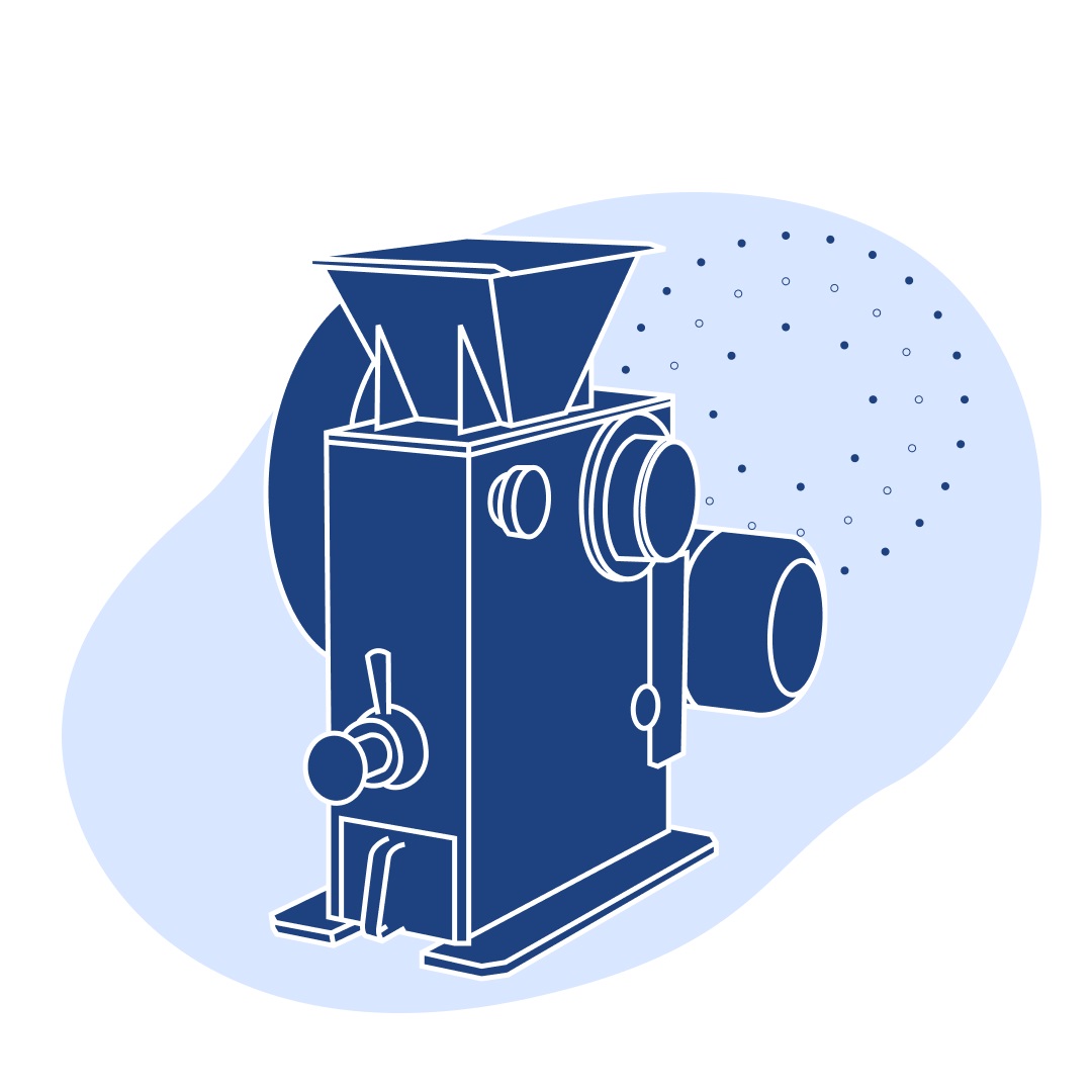 Дробилка щековая ЩД-10 720х475х945 мм 2.2 кВт 270 кг