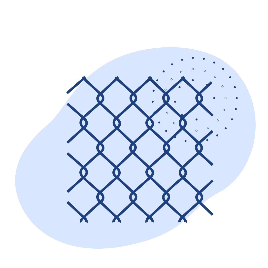 Стальная сетка рабица квадратная 80x4 мм ст3 ГОСТ 5336-80